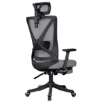 Elegant Laurel Ergonomic Chairs - Black / Grey
