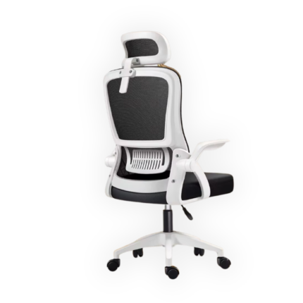 Ergonomic Office Chair - White / Black