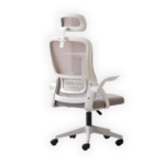 Ergonomic Office Chair - White / Grey