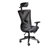 Elegant Laurel Ergonomic Chairs - Black / Grey - Image 7