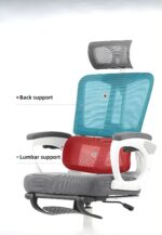 Elegant Laurel Ergonomic Chair – Black - Image 4